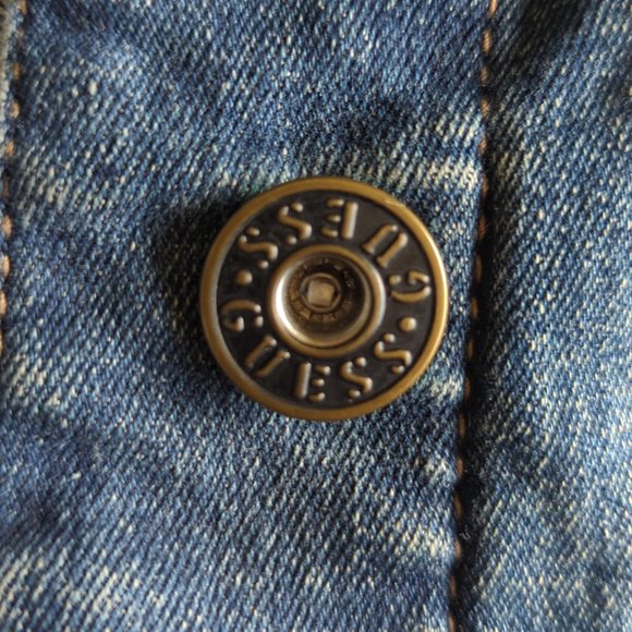 Guess Denim Vest with Hood - Picture 4 of 4